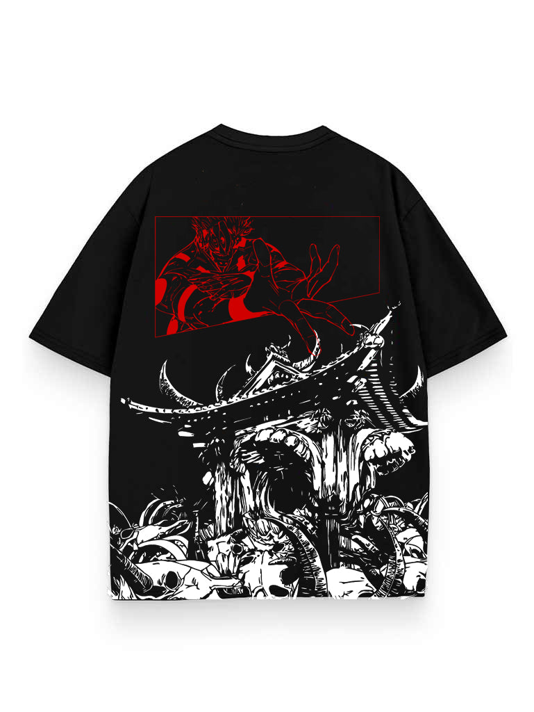 KING OF ALL CURSES 2-SIDED OVERSIZE TEE – Hokuro