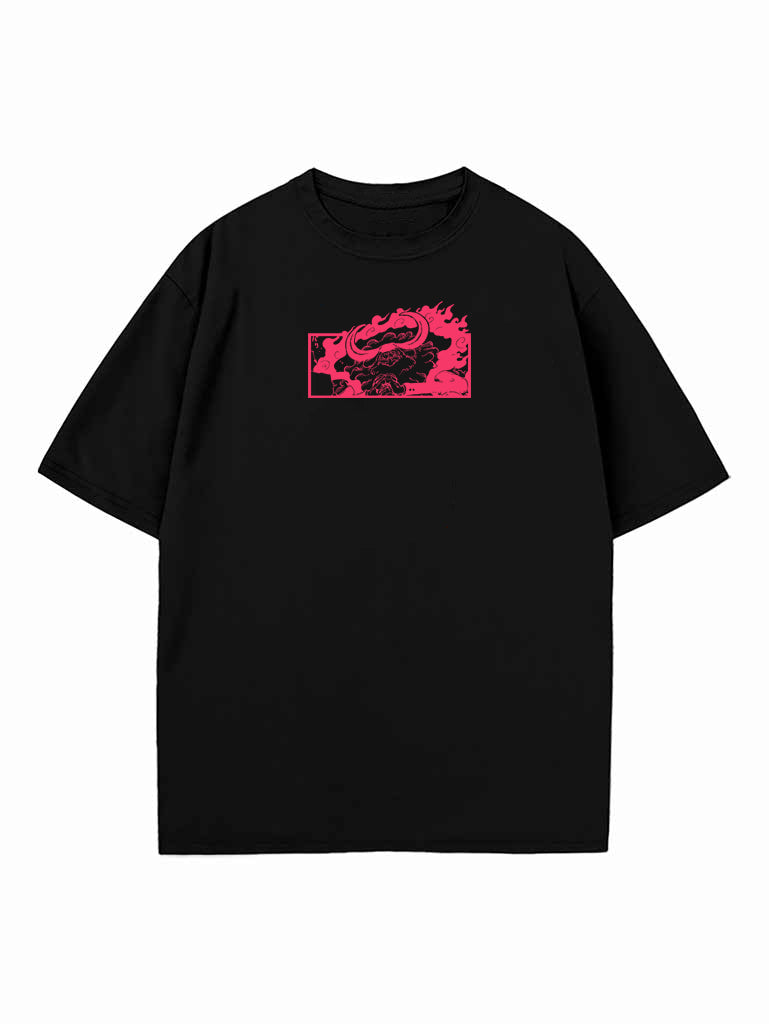 THE HORNED TYRANT 2-SIDED OVERSIZE TEE