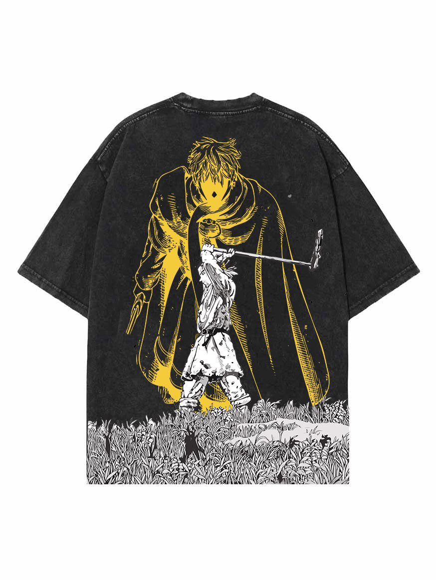 Northen Wanderer Oversize Vintage Tee – Hokuro