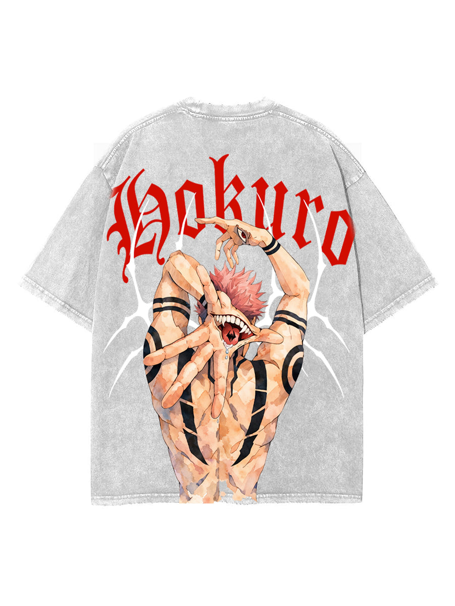 MALEVOLENT VINTAGE OVERSIZE TEE – Hokuro