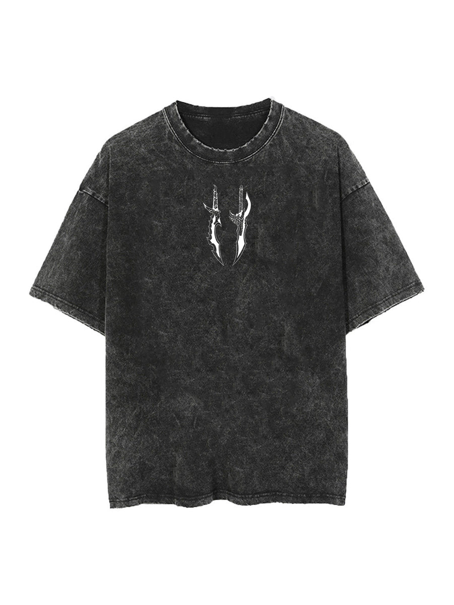 KING OF SHADOWS OVERSIZE VINTAGE TEE – Hokuro
