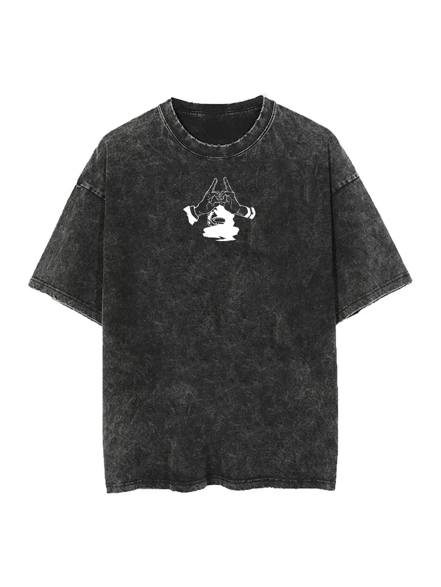 VESSEL OF CHAOS 2-SIDED OVERSIZE VINTAGE TEE – Hokuro