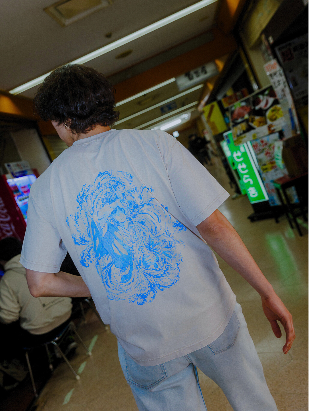 TANJIRO WATER BREATHING 2-SIDED VINTAGE TEE