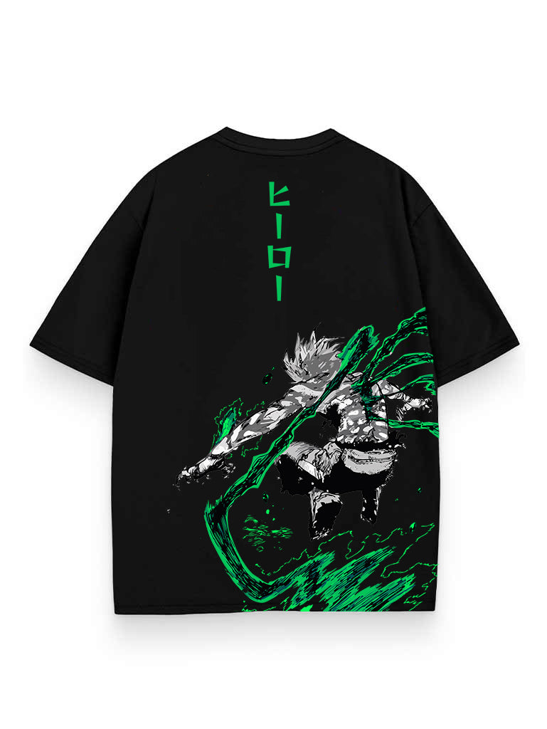 A HERO'S WILL 2-SIDED OVERSIZE TEE – Hokuro