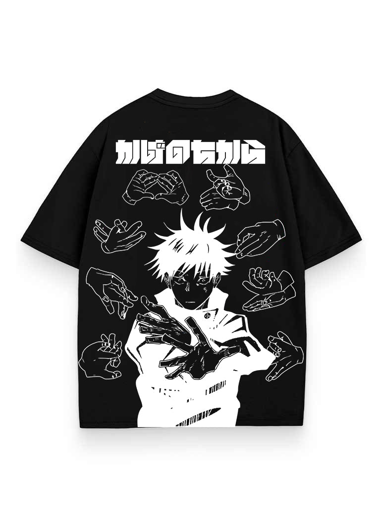 TEN SHADOWS OVERSIZE TEE – Hokuro