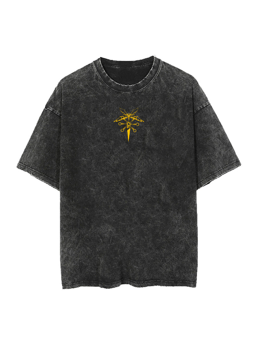 DIVINE GENERAL 2-SIDED OVERSIZE VINTAGE TEE – Hokuro