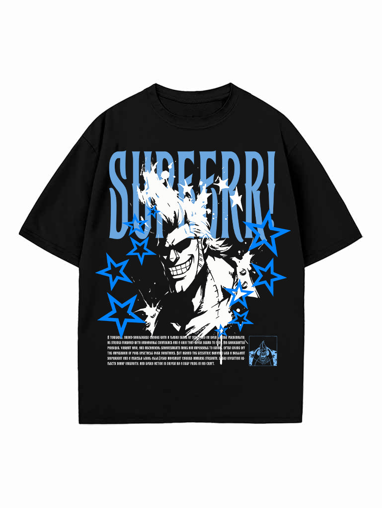 SUPER SHIPWRIGHT OVERSIZE TEE – Hokuro