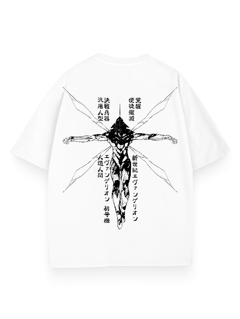 GENESIS UNIT ZERO-ONE 2-SIDED OVERSIZE TEE – Hokuro