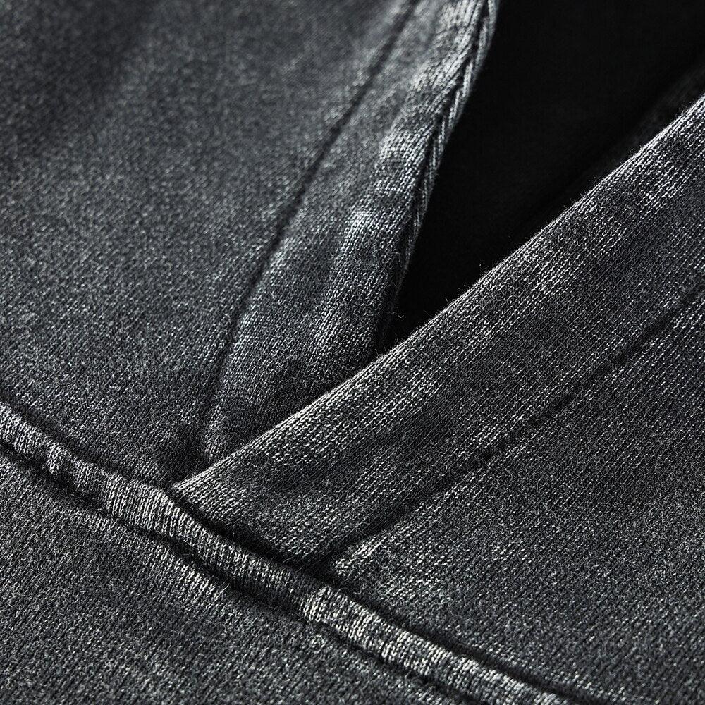 KOBENI FAMILY BURGER VINTAGE HOODIE - Pomel