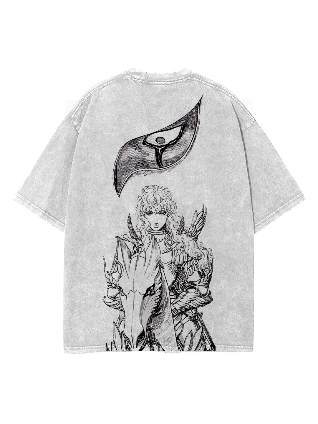 WHITE HAWK OVERSIZE VINTAGE TEE