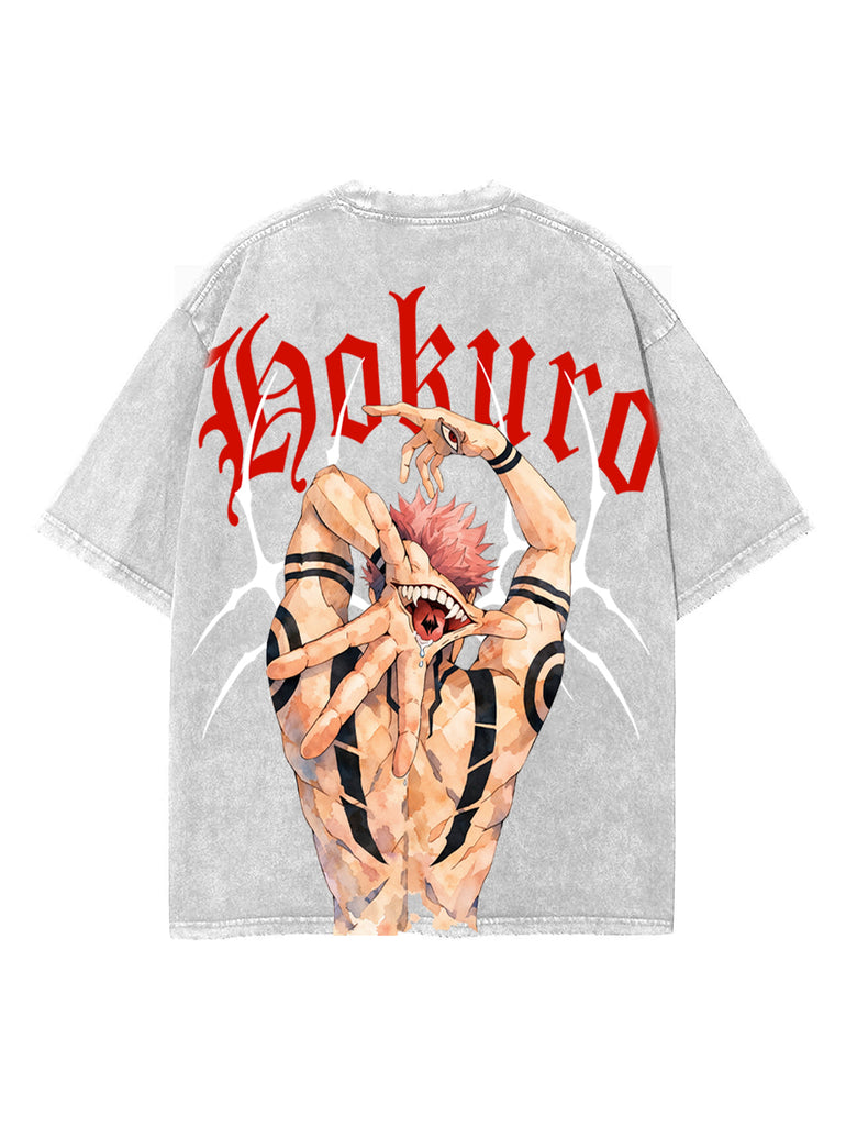 MALEVOLENT VINTAGE OVERSIZE TEE – Hokuro
