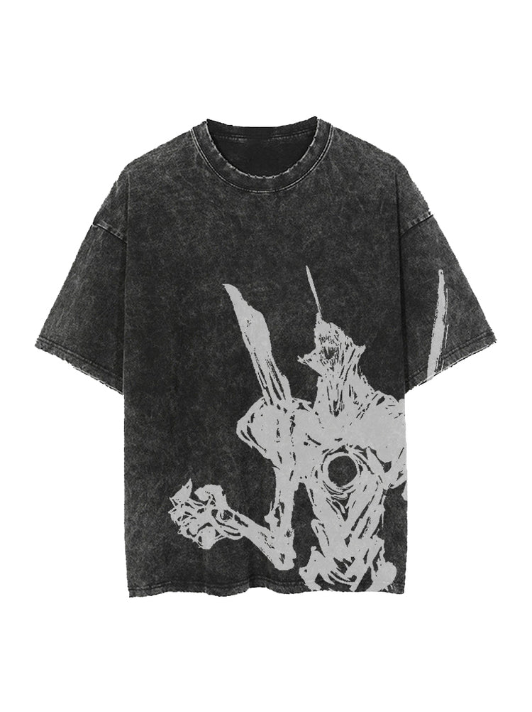 Mech Art Vintage Tee – Hokuro Japanese streetwear