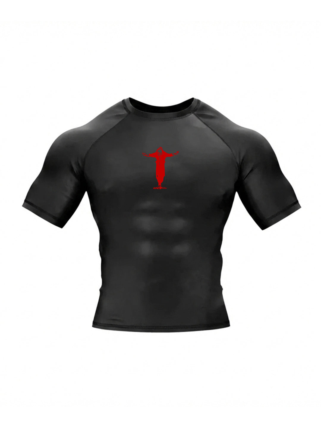 BROKEN VESEL COMPRESSION SHORT SLEEVE