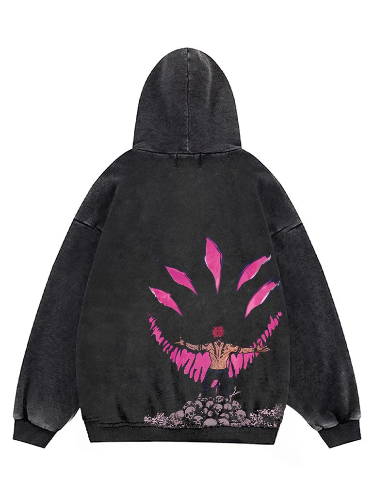 2-SIDED DEATH SHRINE VINTAGE HOODIE