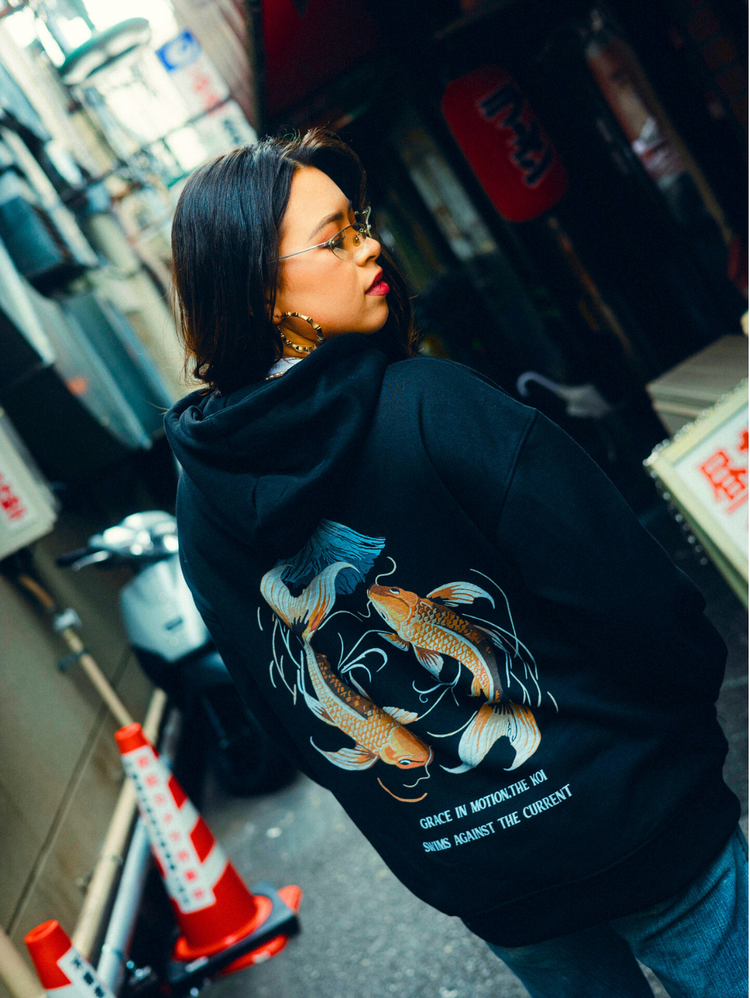 Koi Fish Hoodie – detail 3