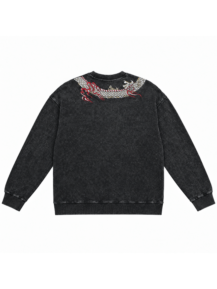 [PRE-ORDER] RISING DRAGON EMBROIDERY CREWNECK