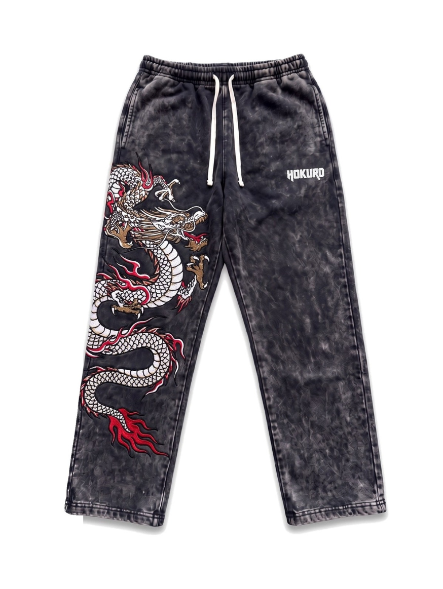 [PRE-ORDER] RISING DRAGON EMBROIDERY SWEATPANTS