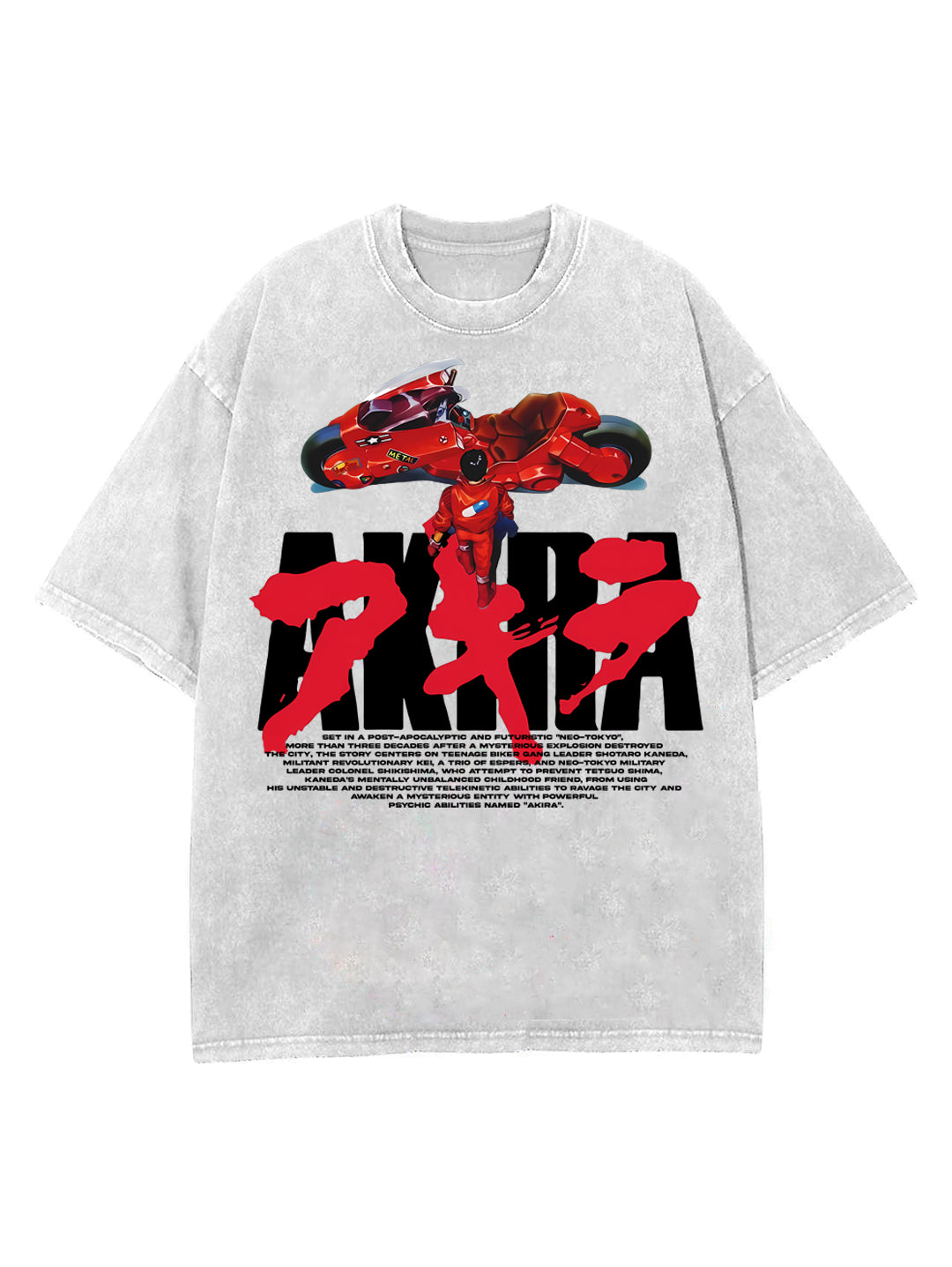 Neo Tokyo Vintage Oversize Tee – Hokuro