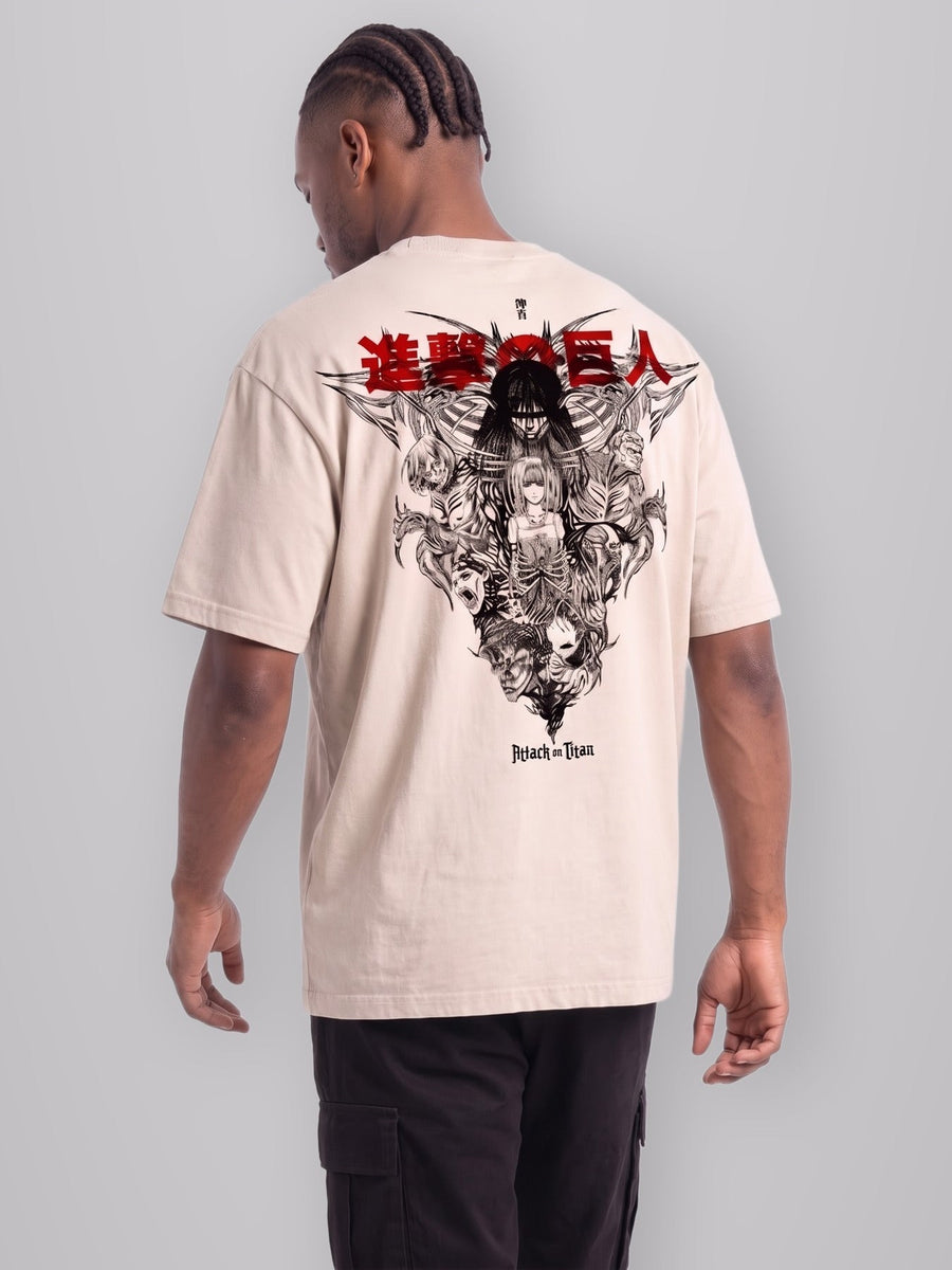 Freedom 2-Sided Vintage Tee worn by model