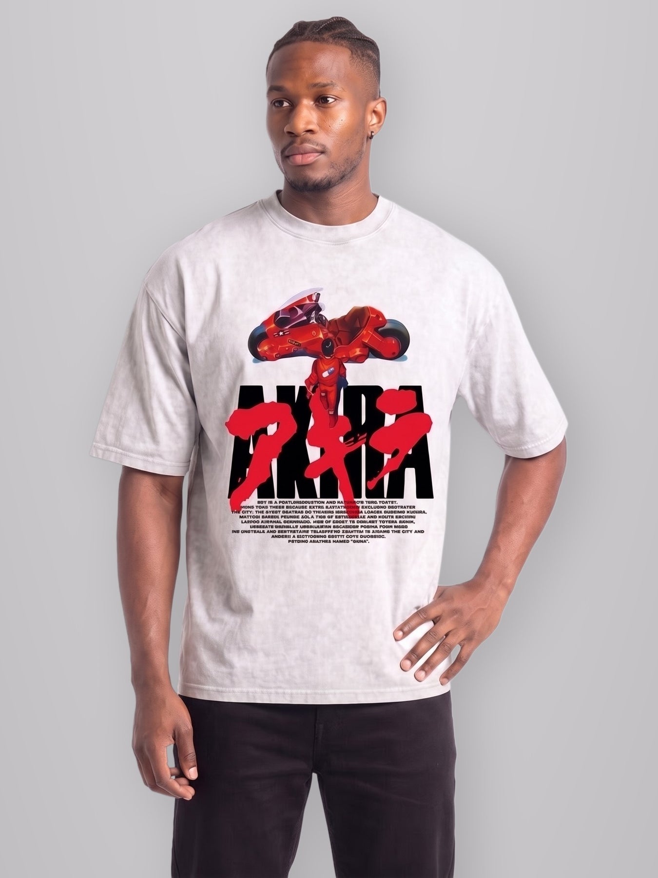 Neo Tokyo Vintage Oversize Tee – Hokuro