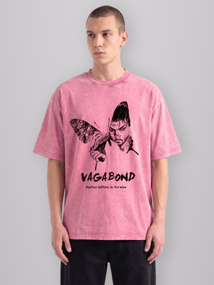 Samurai 2-Sided Vintage Tee (V2) worn by model