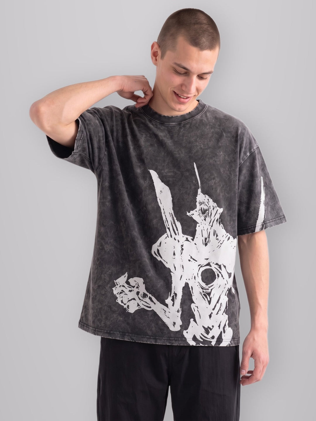 Mech Art Vintage Tee worn by model