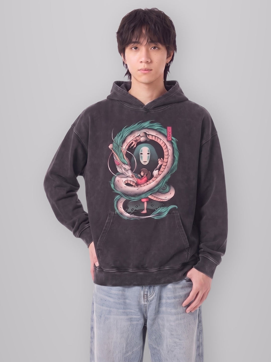 Dreams Vintage Hoodie worn by model