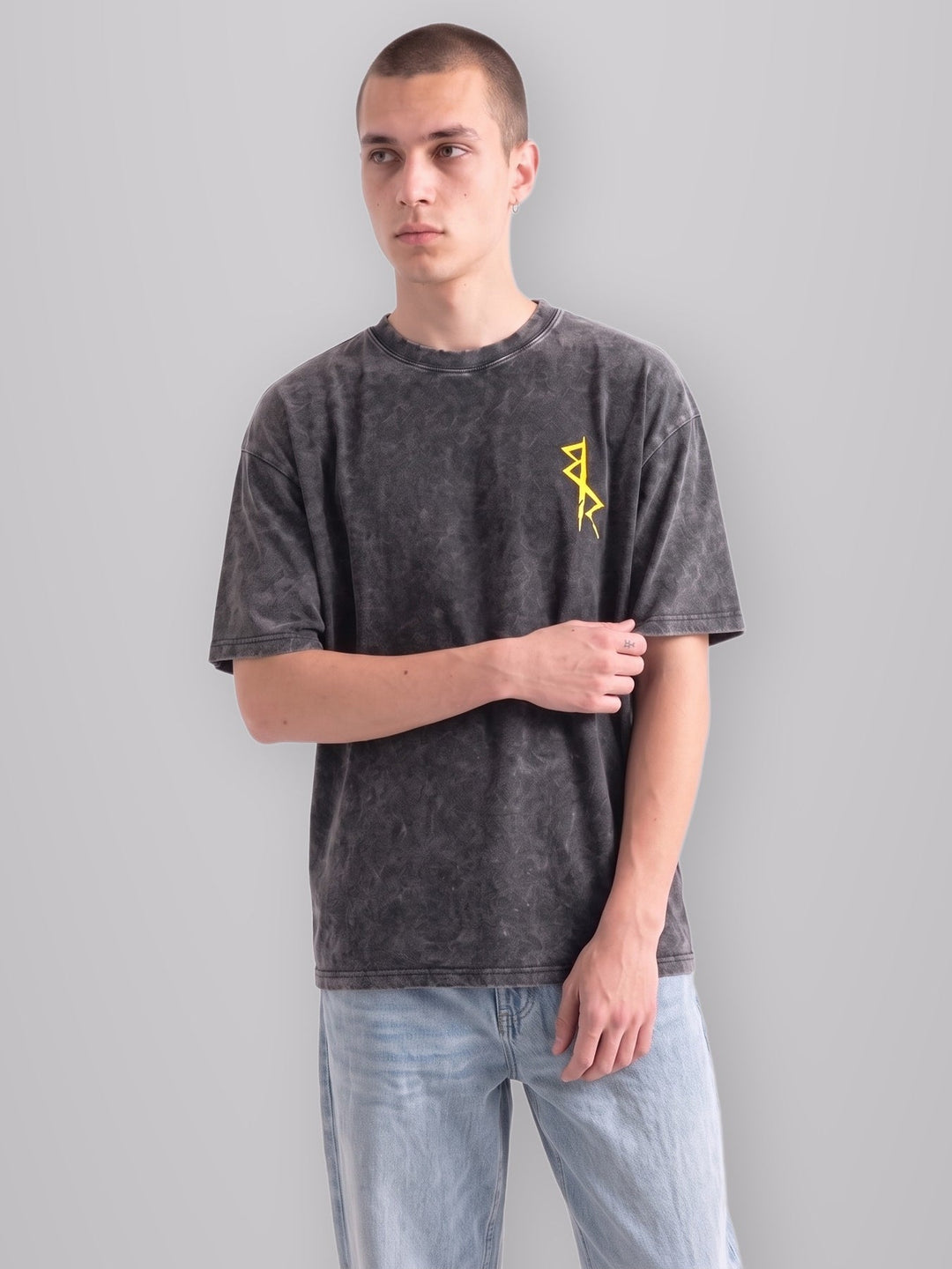 Edge Runner Oversize Vintage Tee worn by model