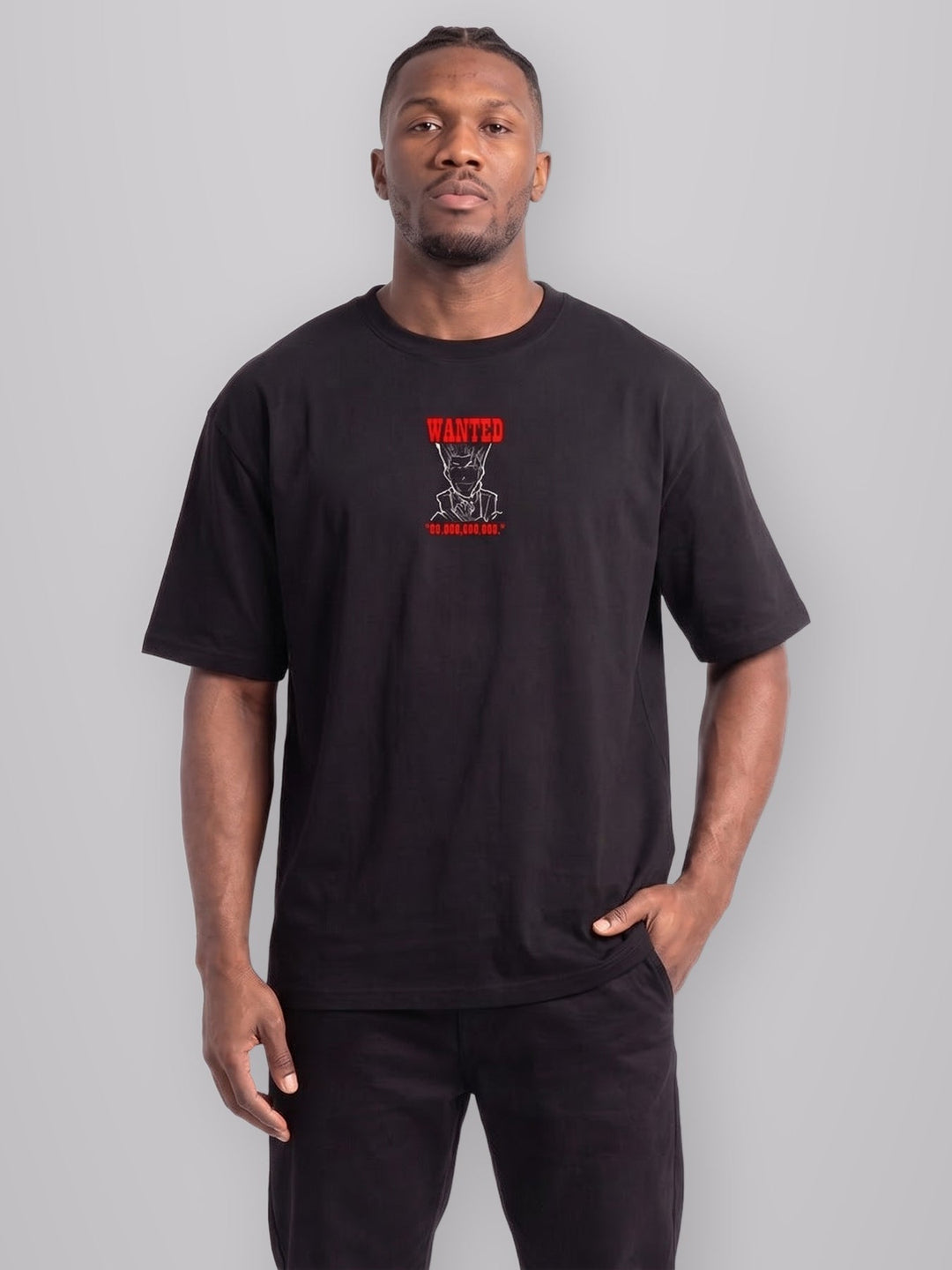 Desert Stampede 2-Sided Oversize Tee worn by model
