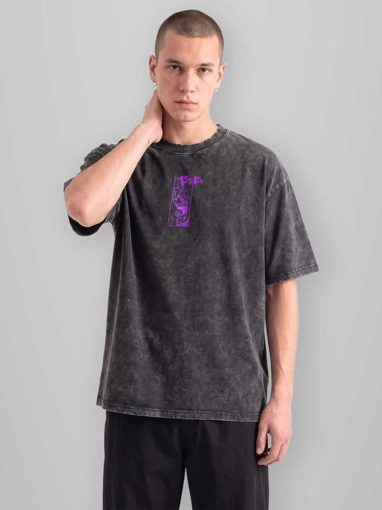 Heartbeat Of Freedom 2-Sided Oversize Vintage Tee worn by model