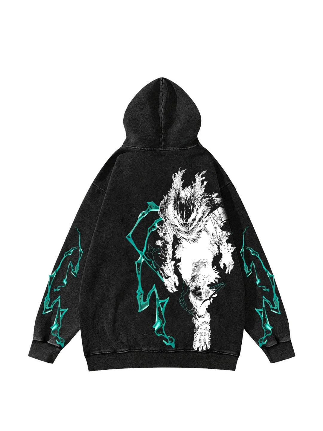 2-SIDED JUSTICE OVERDRIVE VINTAGE HOODIE