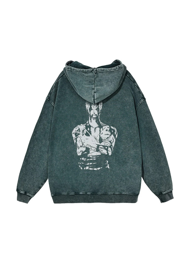 Nothing Happened Vintage Hoodie – Hokuro Japanese streetwear