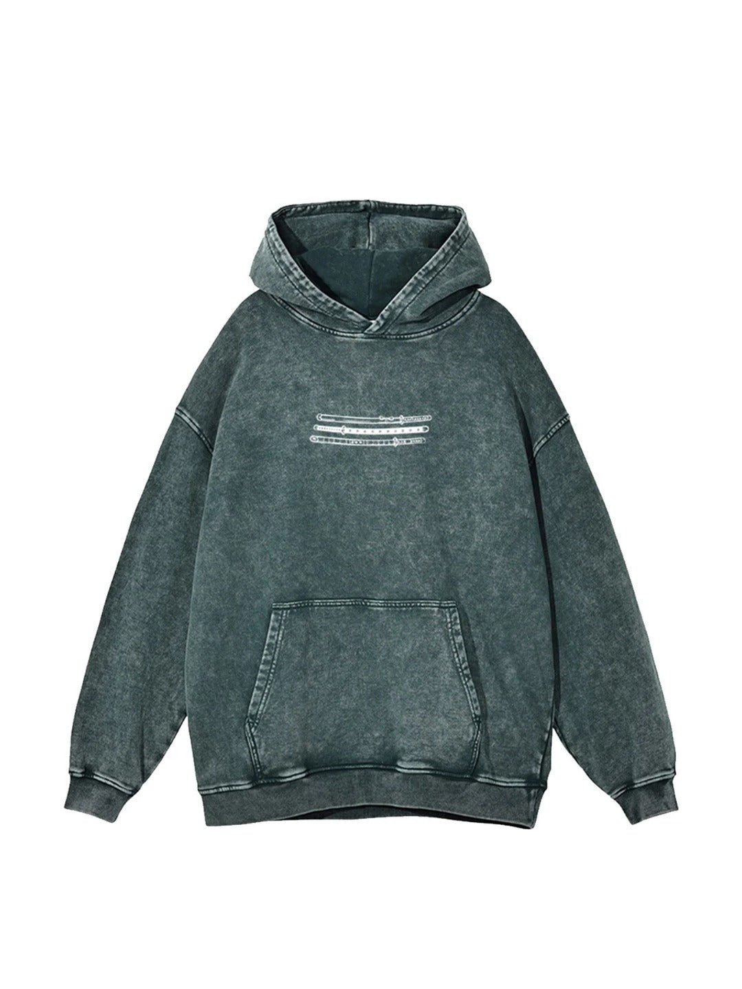 NOTHING HAPPENED VINTAGE HOODIE