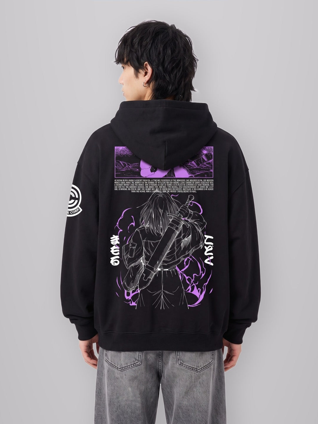 Model – back view