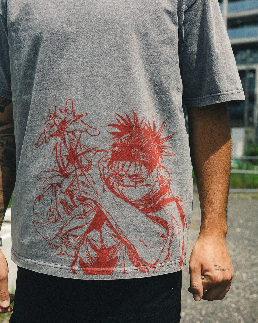 2-SIDED CHOSO VINTAGE OVERSIZE TEE