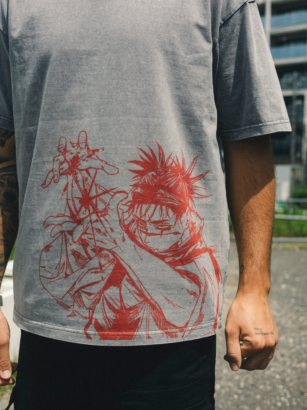 2-SIDED CHOSO VINTAGE OVERSIZE TEE