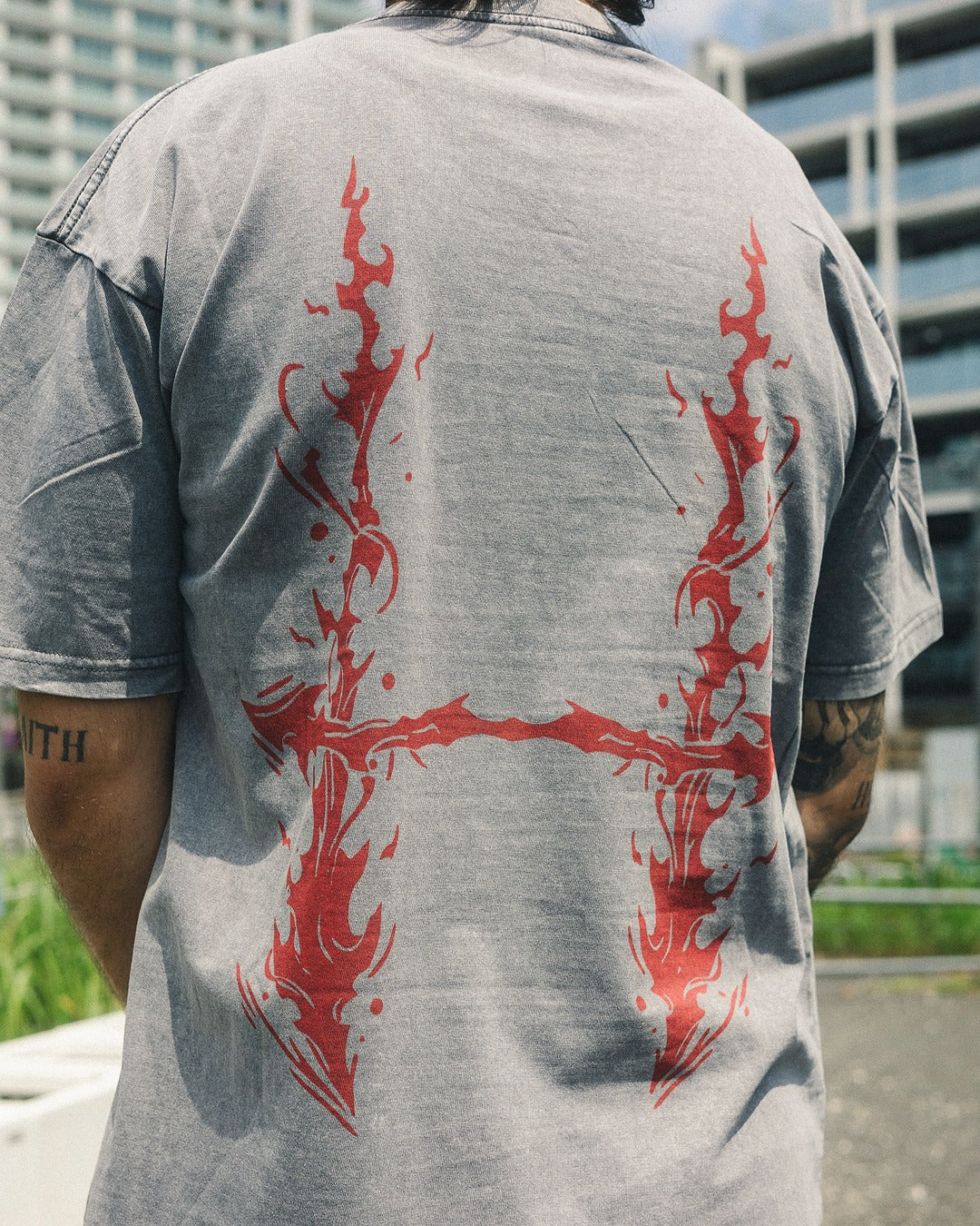 2-SIDED CHOSO VINTAGE OVERSIZE TEE