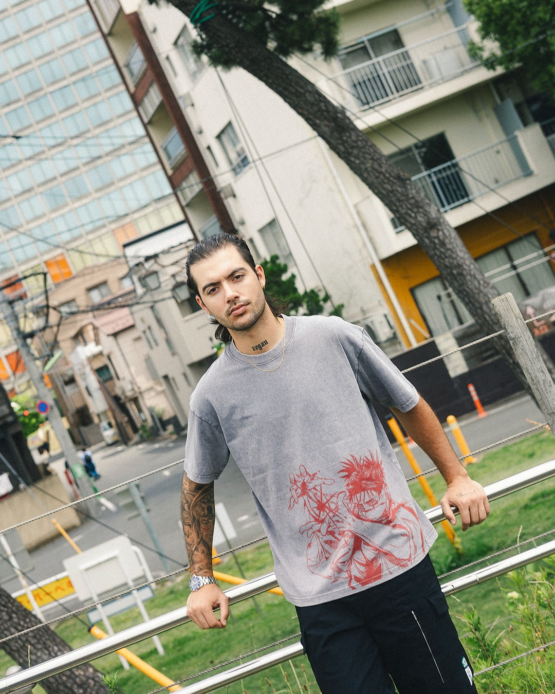 2-SIDED CHOSO VINTAGE OVERSIZE TEE