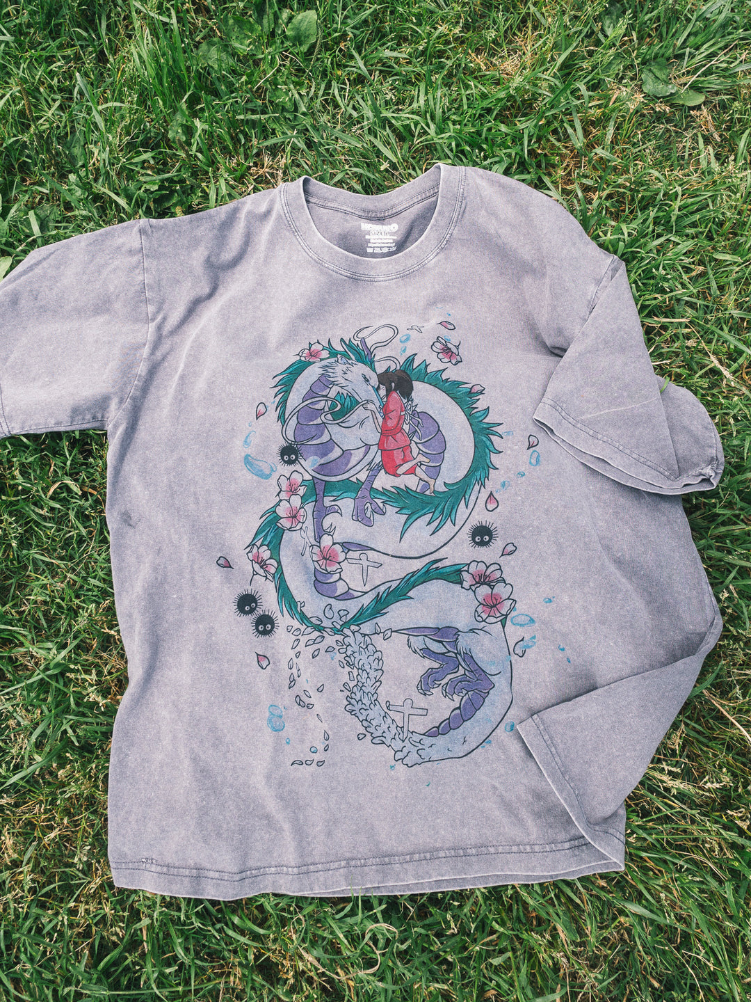 HAKU & CHIHIRO VINTAGE OVERSIZE TEE