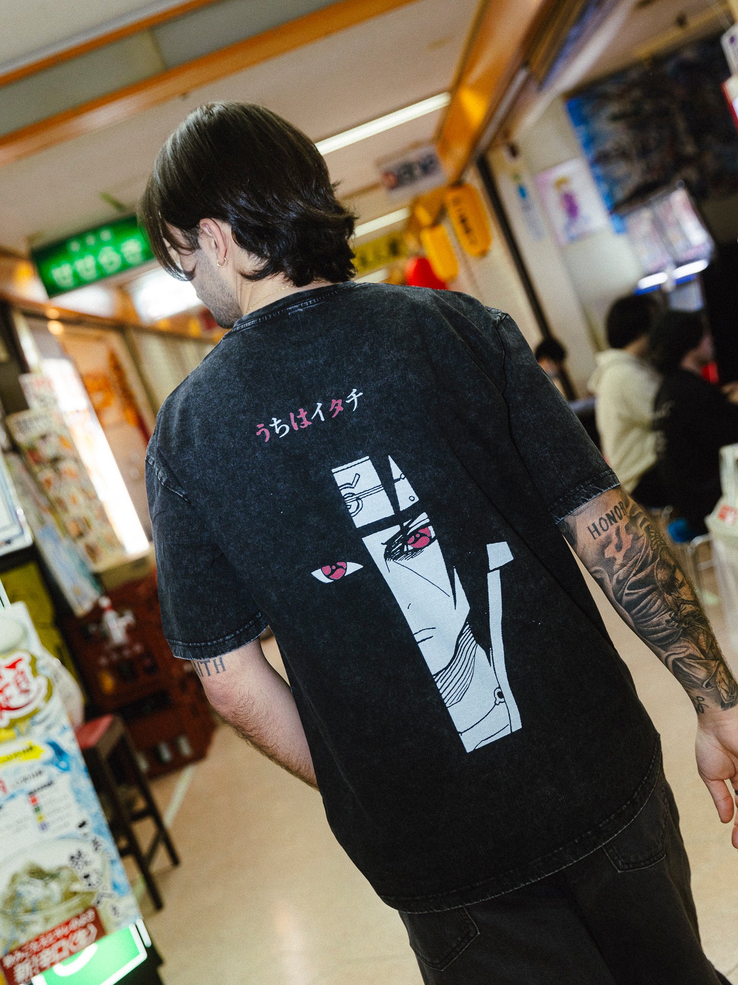 【PORTERNA】Sugar Shirring T-shirt unisex-staple-t-shirt-asphalt-