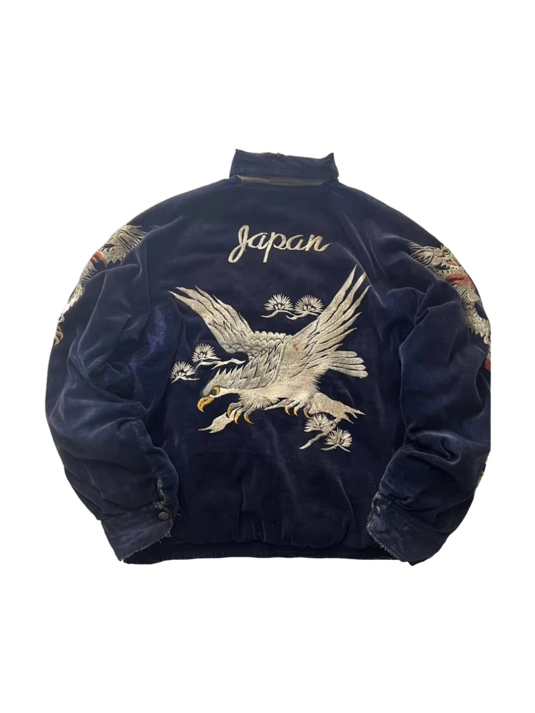 EASTERN DRAGON EMBROIDERED SOUVENIR JACKET