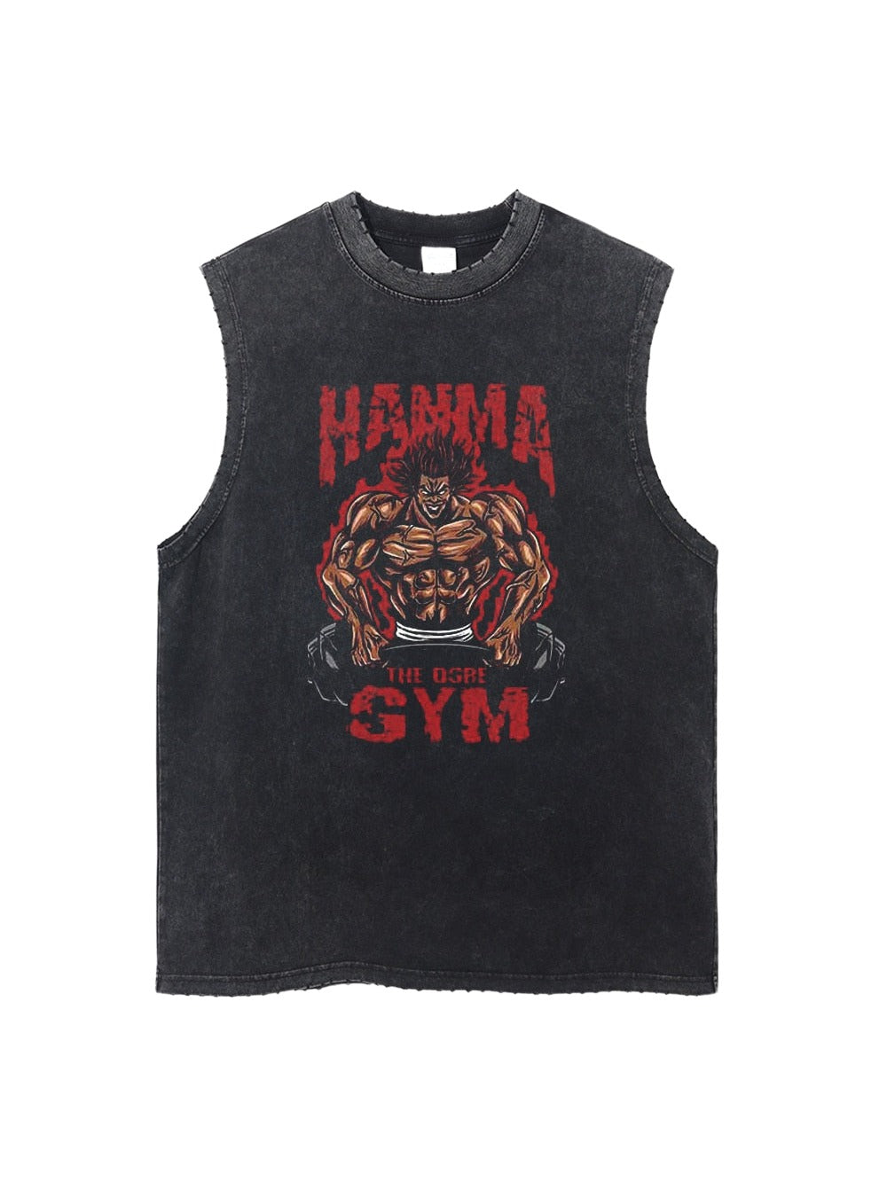 The Ogre Gym Vintage Washed Tank Top