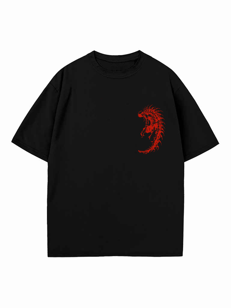 ONE-EYED SORROW 2-SIDED OVERSIZE TEE