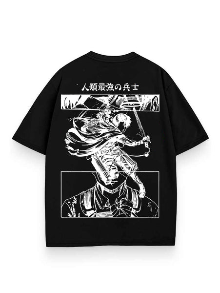 SILENT CAPTAIN 2-SIDED OVERSIZE TEE – Hokuro