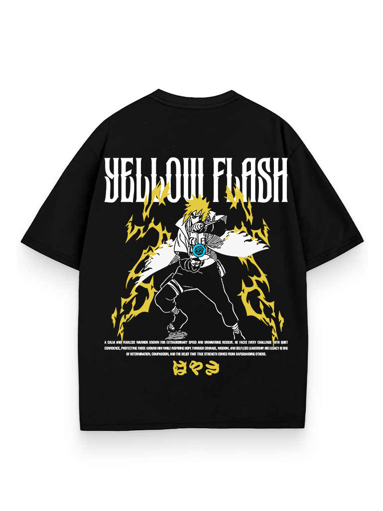 THE YELLOW FLASH OVERSIZE TEE