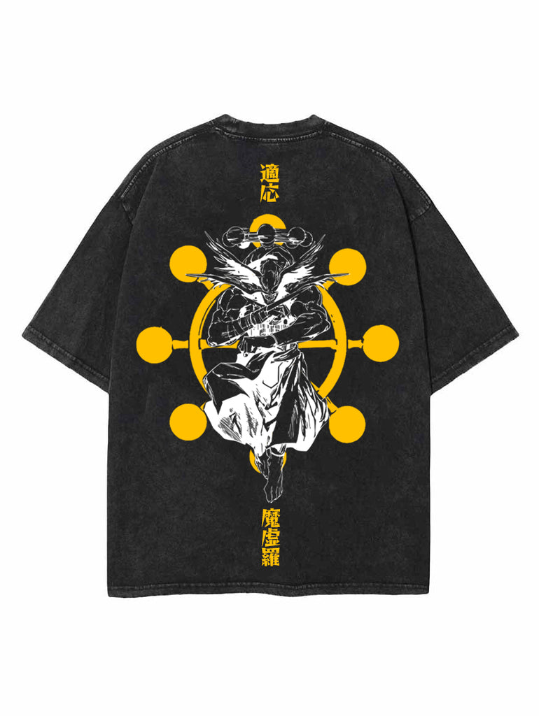 DIVINE GENERAL 2-SIDED OVERSIZE VINTAGE TEE – Hokuro
