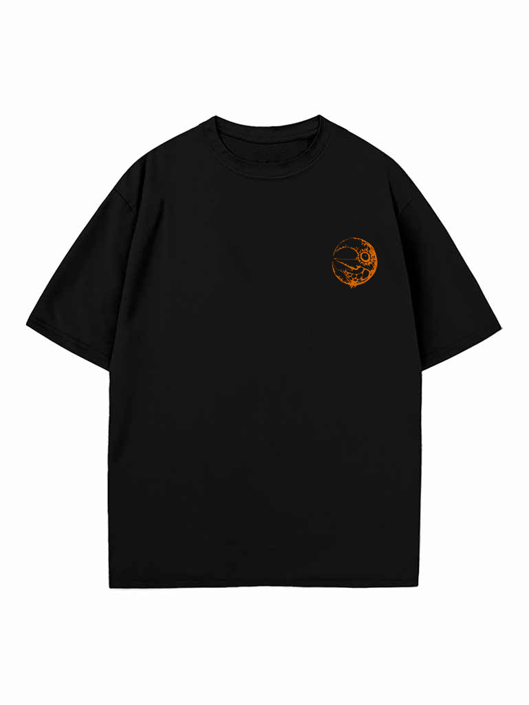 DEVIL'S FOOTPRINTS OVERSIZE TEE