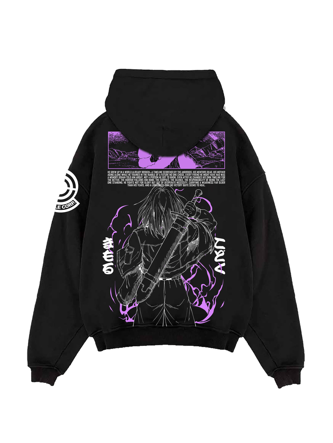 A BROKEN FUTURE OVERSIZE HOODIE