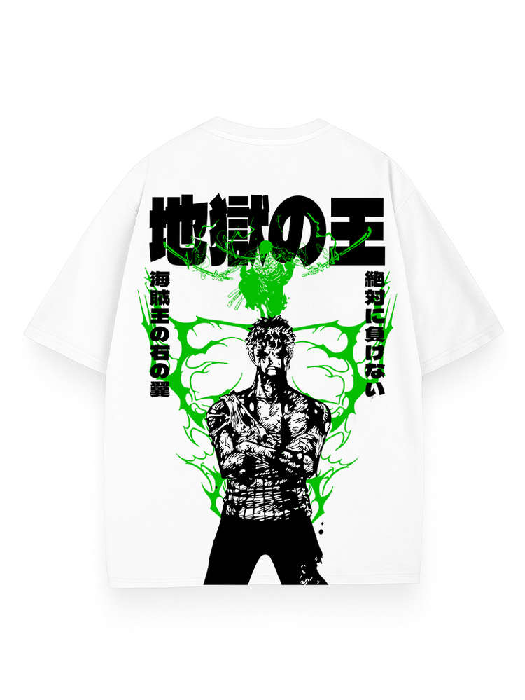 Hunter's Will Oversize Tee – Hokuro Japanese streetwear