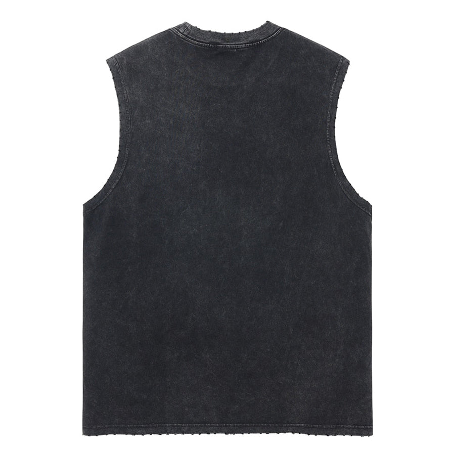 Sun God Vintage Washed Tank Top – alternate view